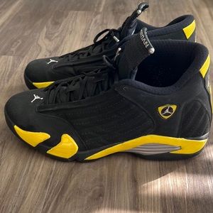 Yellow/black retro 14 8/10 condition no box
